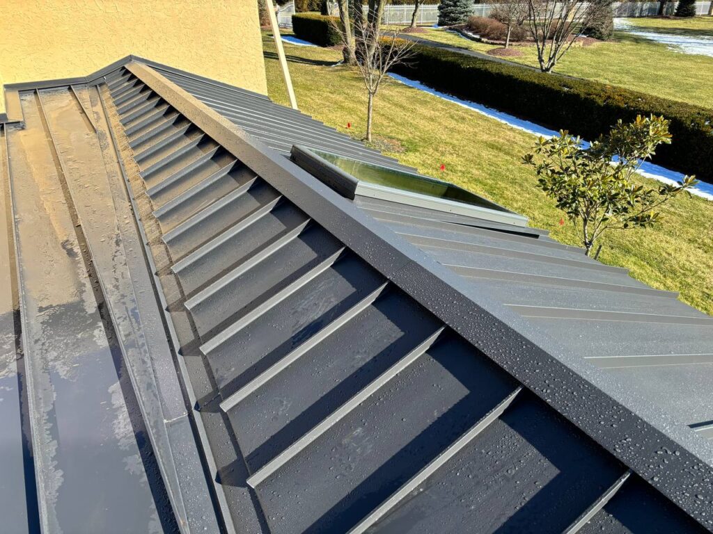 Result after roof installation