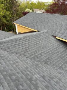 Condition of the roof after repair work