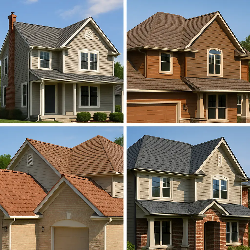 renewed roof for houses