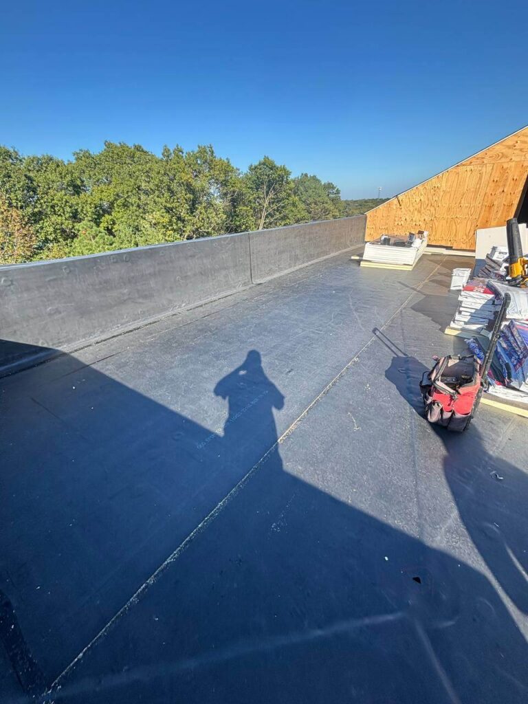 TPO and EPDM membranes