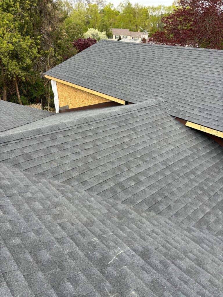 shingle roof installation