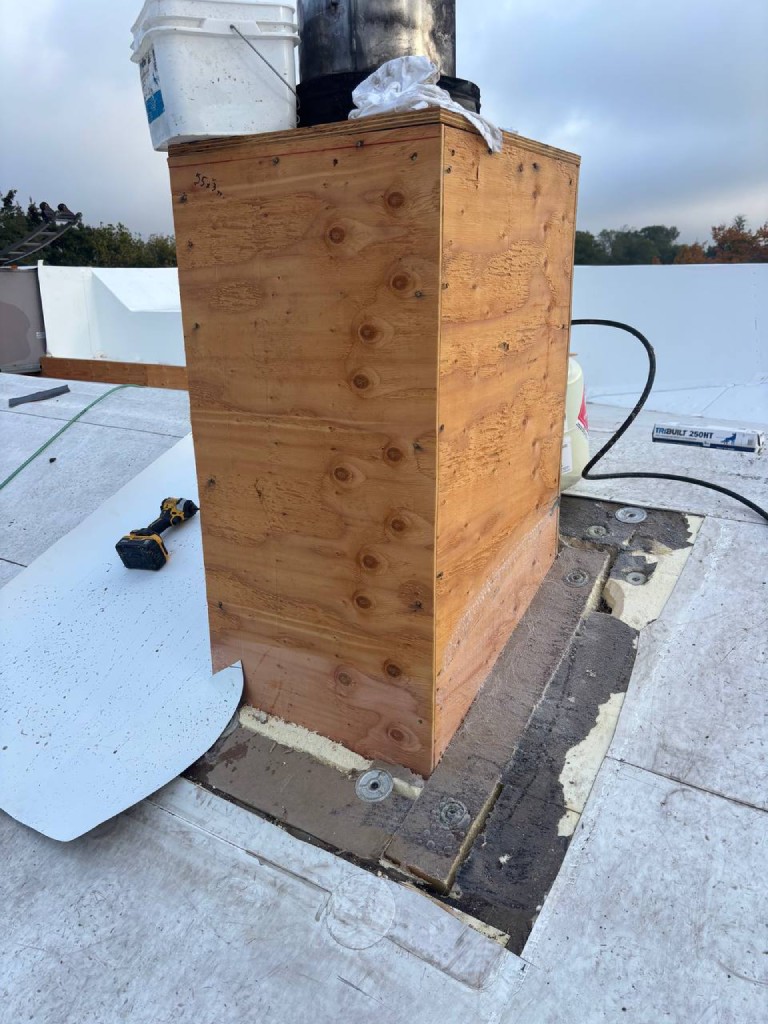 Flat Roof TPO Repair