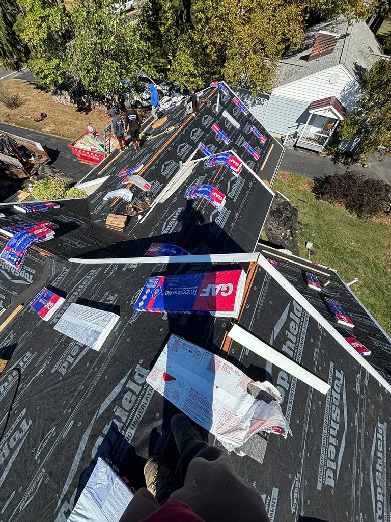 Roof leak repair
