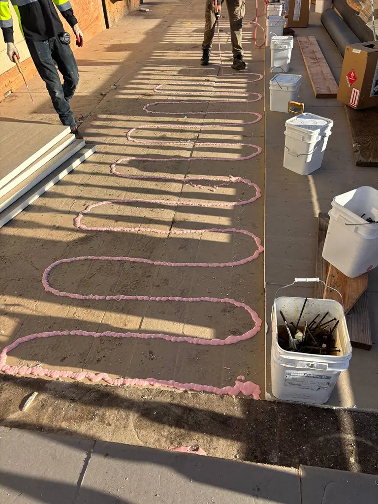 TPO Flat Roof Installation