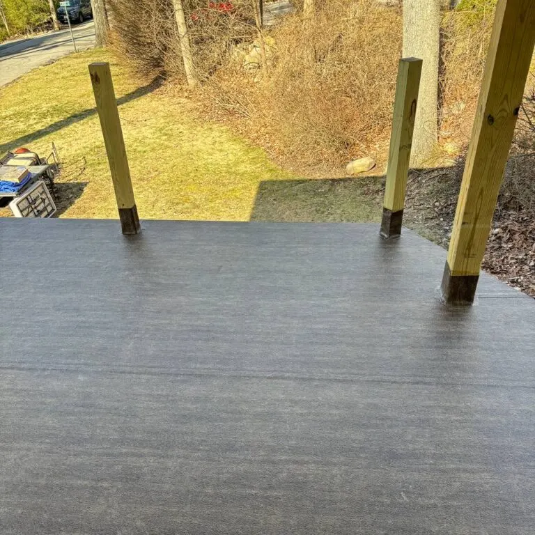 Waterproof Vinyl Decking Installation