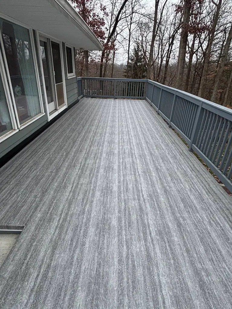Waterproof balcony decking
