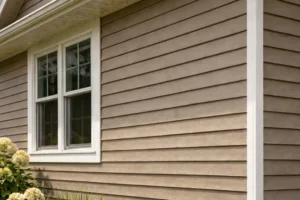 Vinyl siding and the dirt that accumulates on it