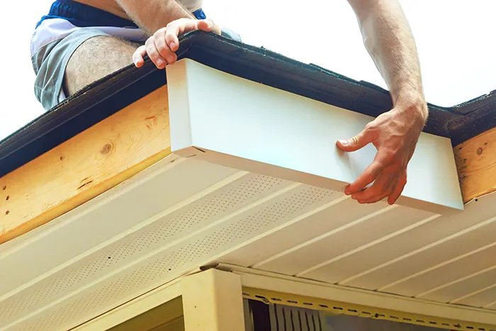 Aluminium Fascia Repair