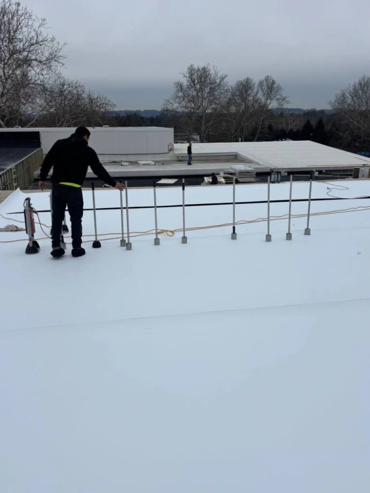 Flat Roof Installation in Edison