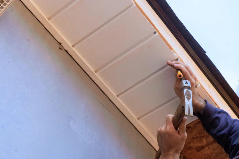 Installing soffits for attic ventilation