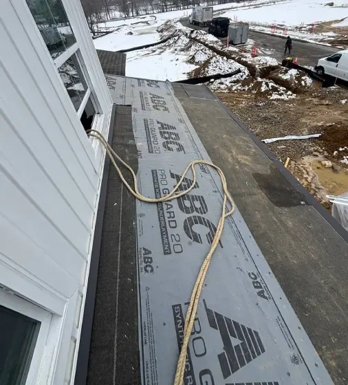 Metal Roof Installation for Porch