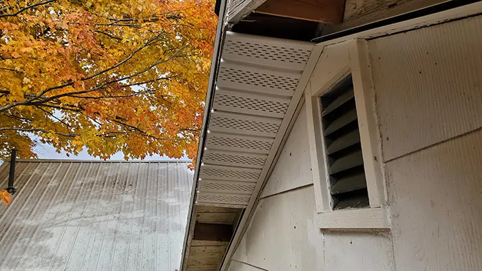 Vinyl Soffit Repair