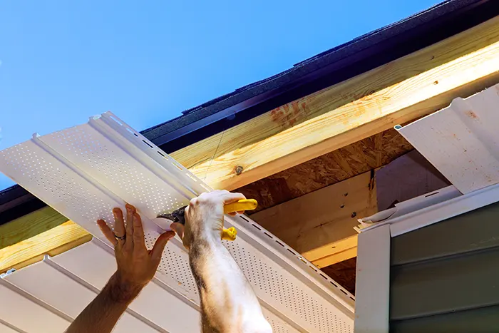 Vinyl soffit