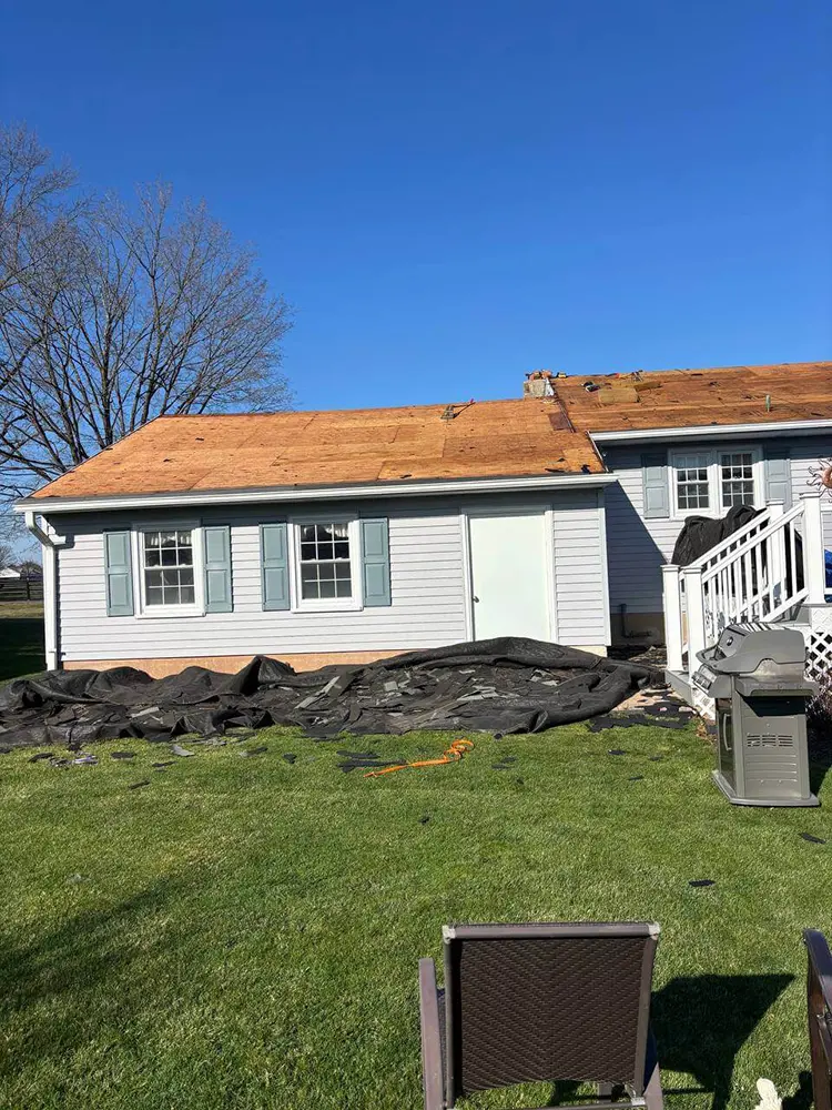 roof shingle removal
