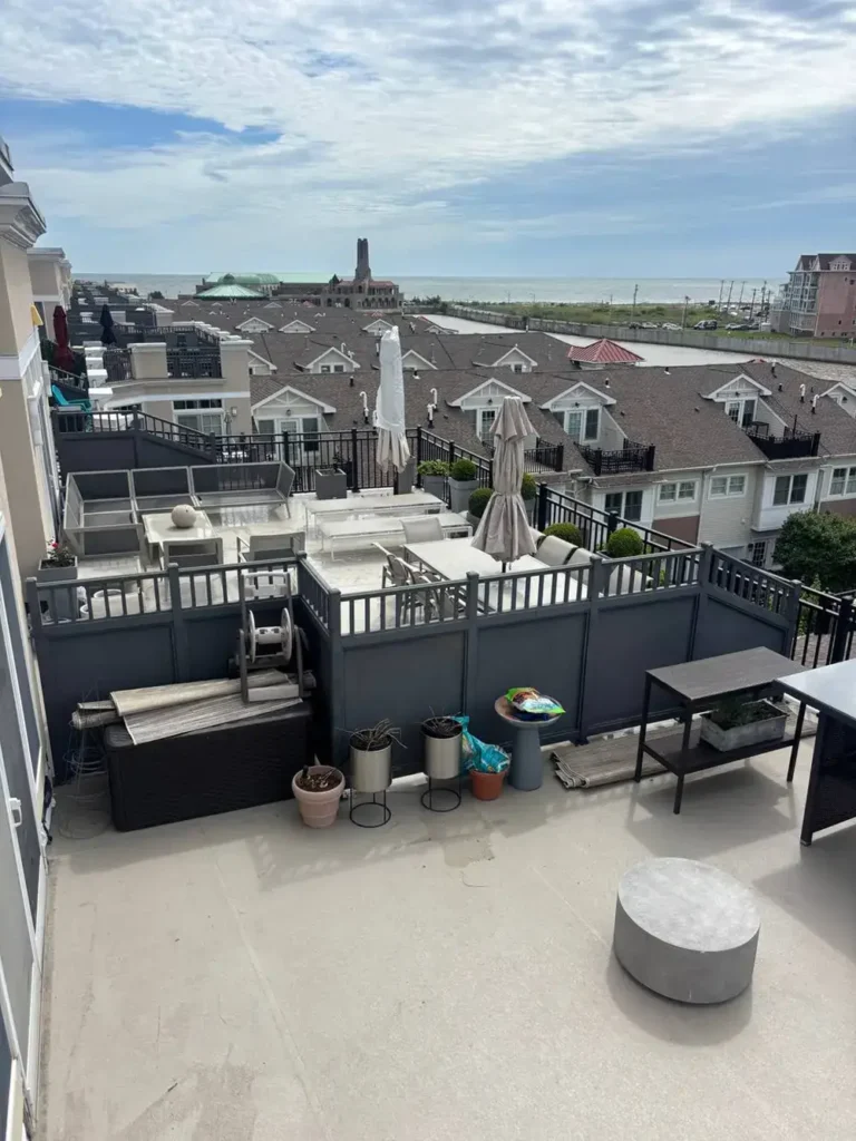 A Durable Waterproof Patio Deck
