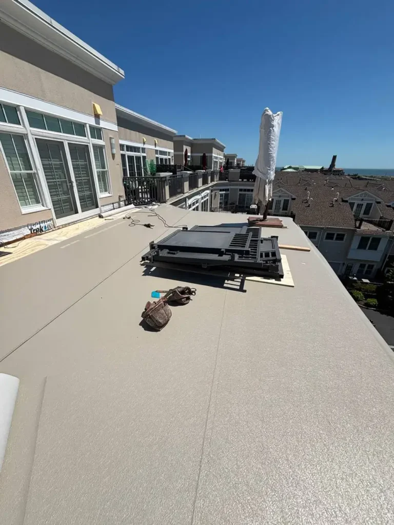 Waterproof membrane installation