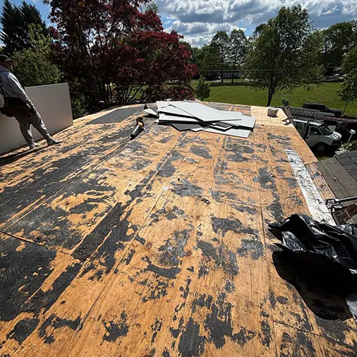Flat Roof Damage