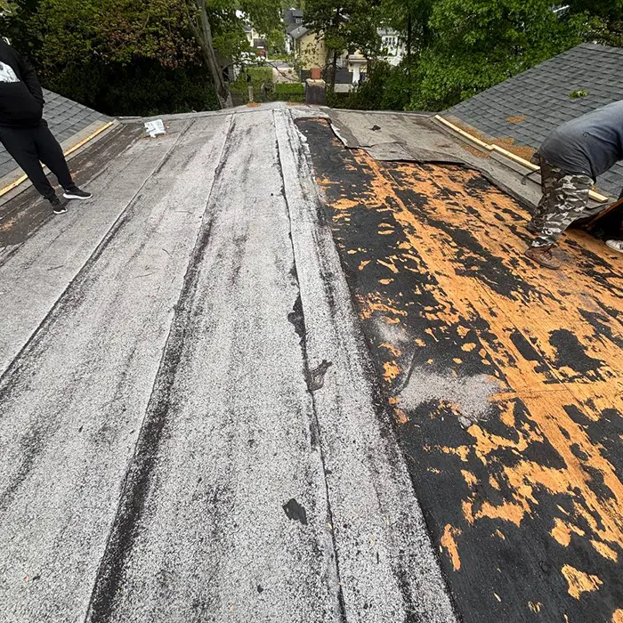 Roof tear-off