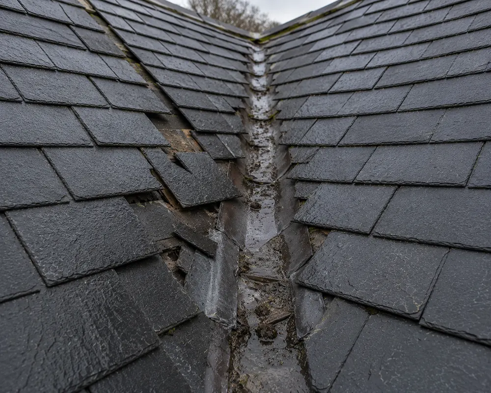 Slate Roof Valley