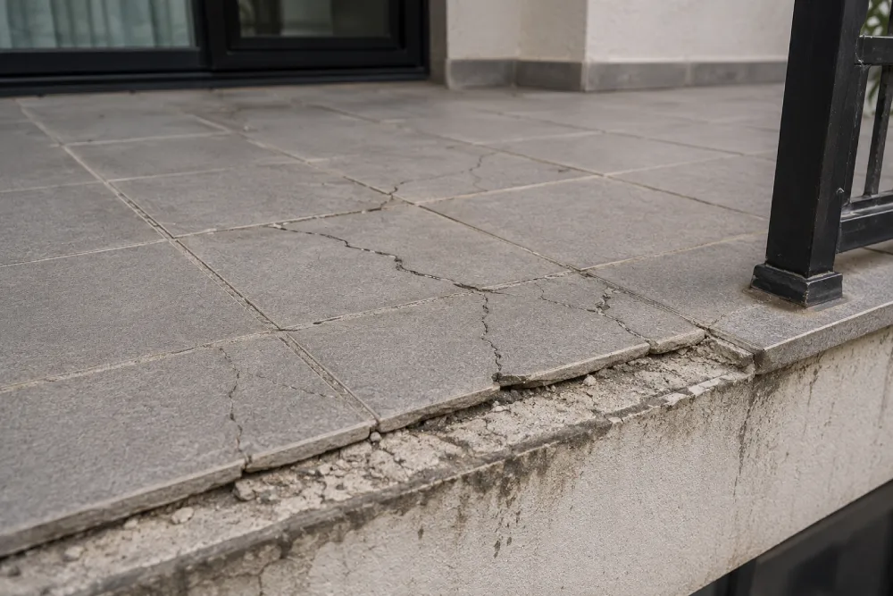 Cracked Concrete