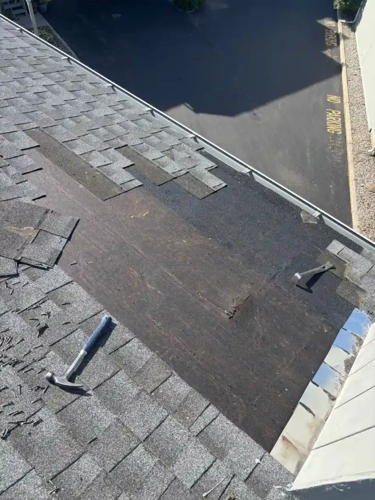 damaged decking