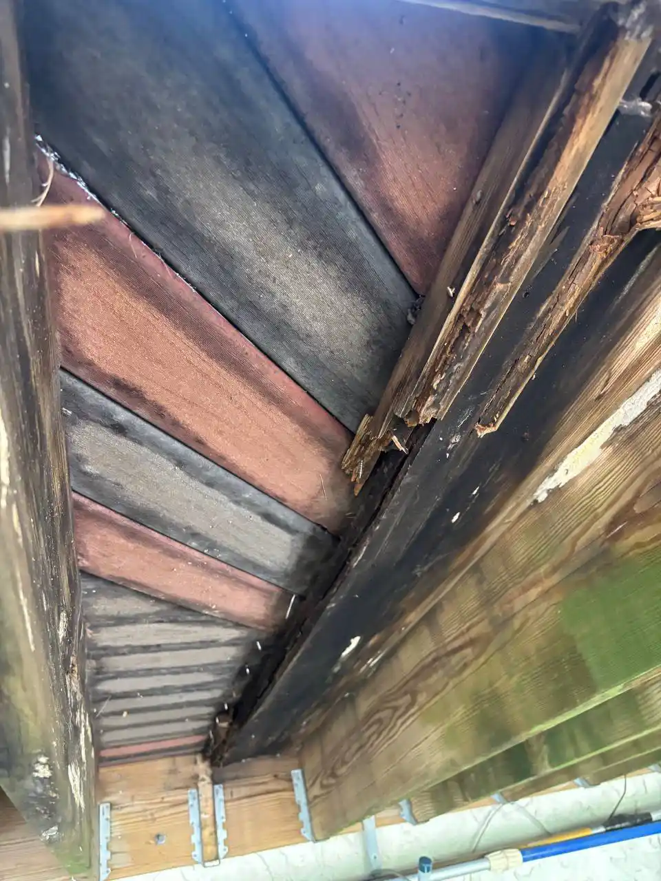 deteriorated framing members