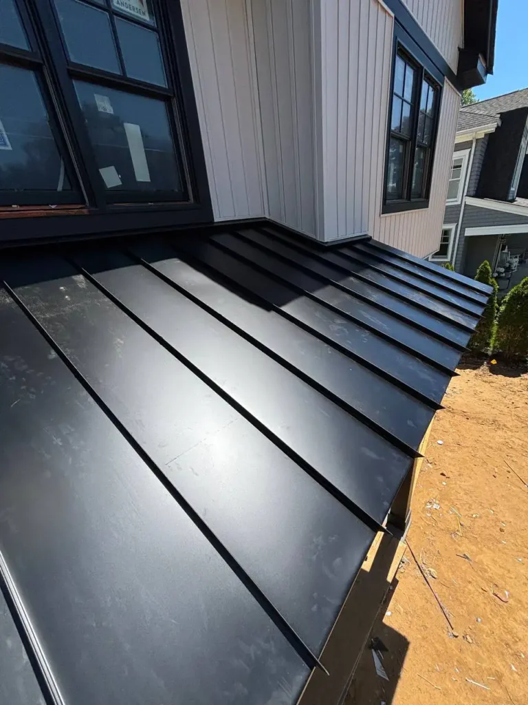 Standing Seam Porch Roof