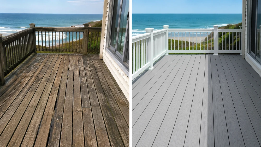 Vinyl Decking vs. Traditional Wood