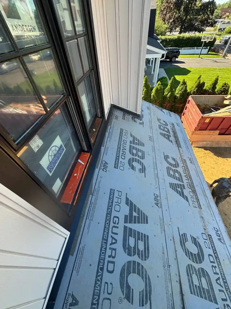 weather-resistant metal canopy