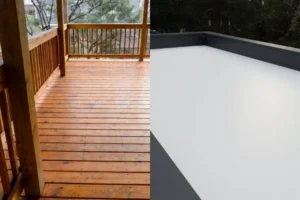 Wood Deck vs Waterproof Vinyl Deck