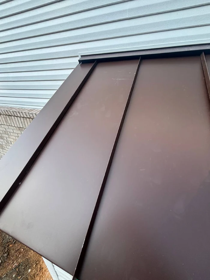 Apartment entrance canopy