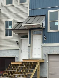 Standing seam metal panels fitting