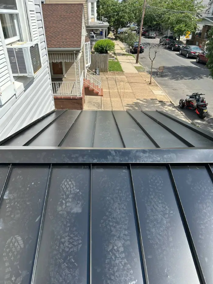 Standing seam installation