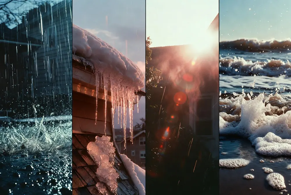New Jersey weather: rain, snowmelt, heat, and coastal air