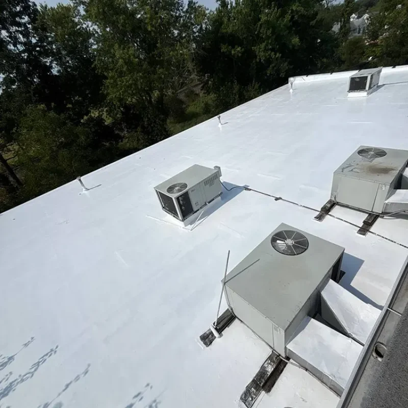 Restored Torch-Down flat roof